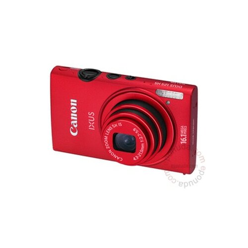 Canon IXUS 125 HS Red digitalni fotoaparat Slike