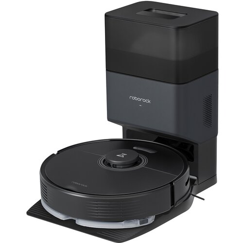 Roborock robotski sesalnik in samopraznilna postaja Q7 max+ - črn Slike