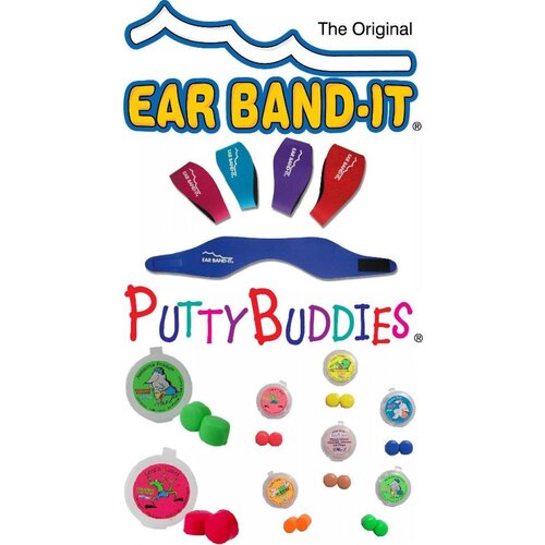  Trak Za U&amp;scaron;esa Iz Neoprena - Ear Band-It Ultra Z Dvema Čepkoma Slike