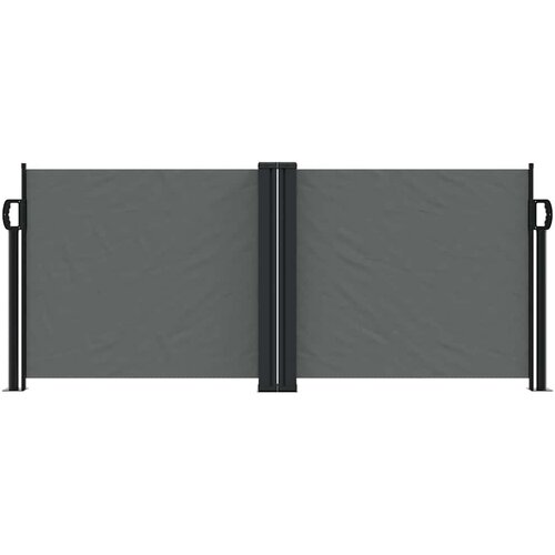  Uvlačiva bočna tenda 100 x 1000 cm antracit Slike