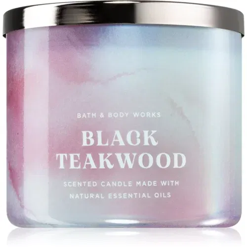 Bath & Body Works Black Teakwood dišeča sveča 411 g