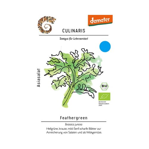 Culinaris Bio azijska solata Feathergreen Cene