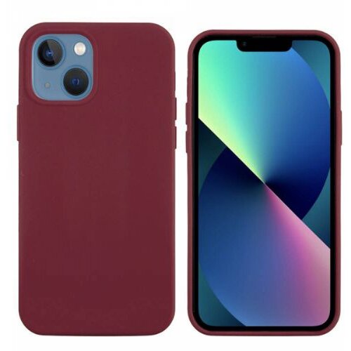Nillkin liquid silikonski ovitek za iphone 13 6.1 - bordo rdeč Cene