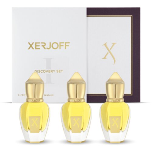 Xerjoff DISCOVERY I UNISEX SET EDP 15ML (CRUZ DEL SUR II+ERBA PURA+UDEN OVERDOSE) Slike