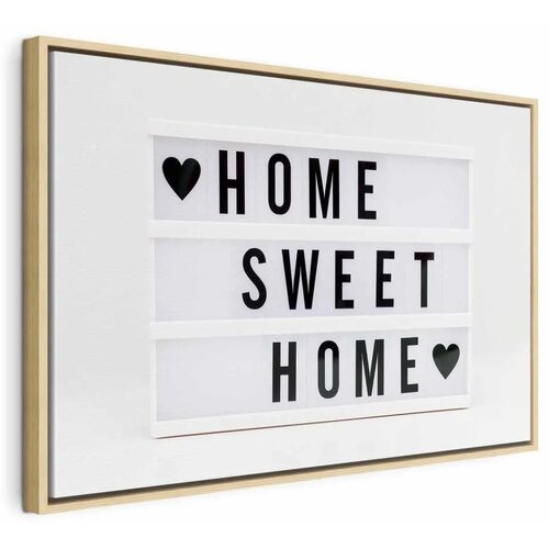  Slika - Cinema Light Box (1 Part) Vertical 60x40 U prirodnom drvenom okviru Cene