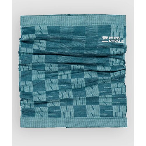 Mons Royale Ascender Merino Neck Warmer light teal / jasper Slike