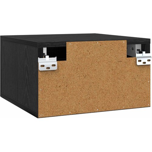  Noćni ormar Crni hrast 35 x 35 x 20 cm Konstruirano drvo Slike