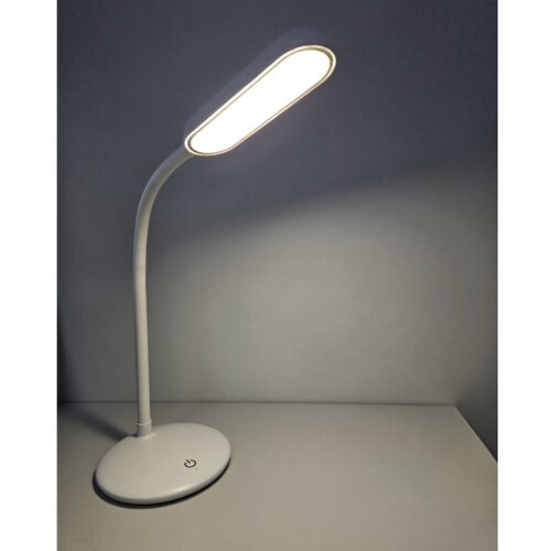  LED prigu&amp;scaron;iva dodirna fleksibilna stona lampa LED/6W/5V USB 1200 mAh bela Slike