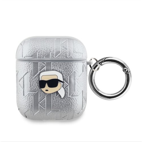 Karl Lagerfeld AirPods 1/2 Ovitek Srebrna Cene