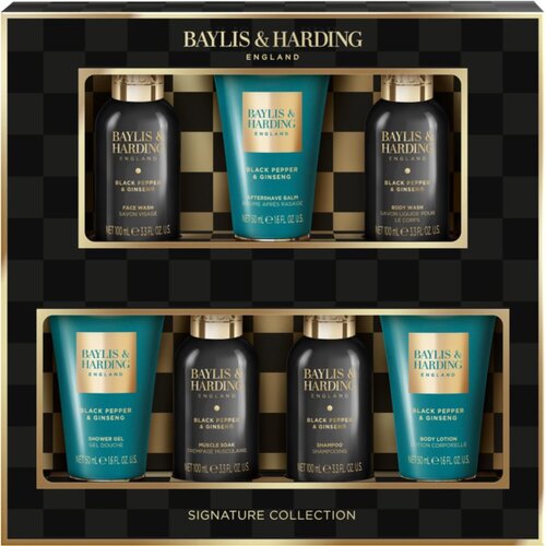 Baylis &amp;amp; Harding Black Pepper &amp;amp; Ginseng darilni set za mo&amp;scaron;ke Slike