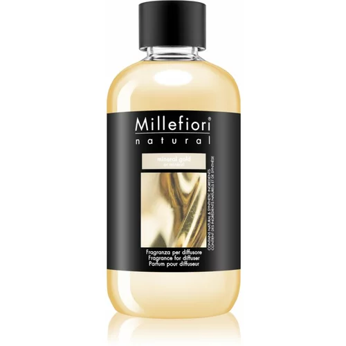 MILLEFIORI Natural Mineral Gold nadomestno polnilo za aroma difuzor 250 ml