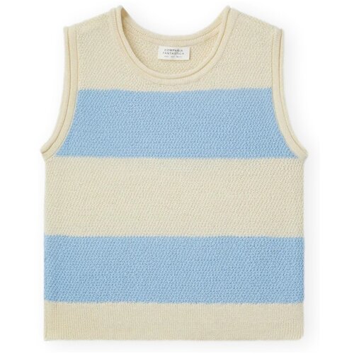 Compania Fantastica COMPAÑIA FANTÁSTICA Top 10352 - White/Light Blue Bež Cijene