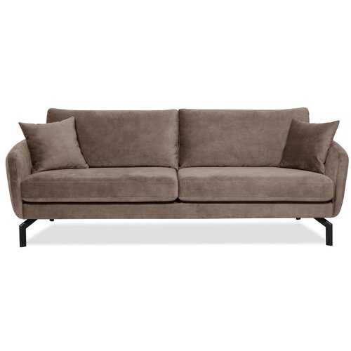 Scandic smeđe-siva sofa s baršunastom površinom Magic, širine 230 cm Cijene