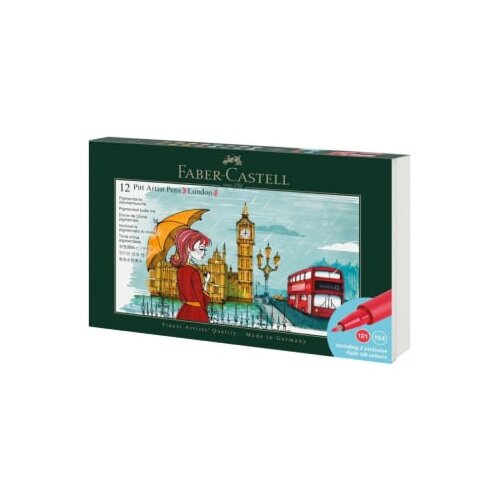 Faber-Castell Faber Castell Umetnički set Pitt Art Pen, 12 komada Slike
