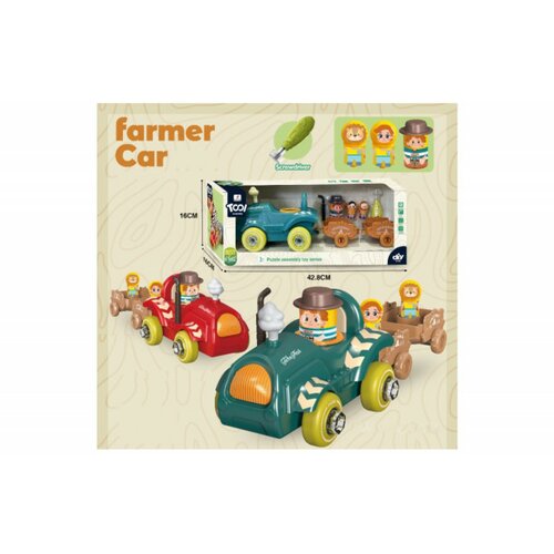 Merx igračka sastavi traktor sa prikolicom Cene