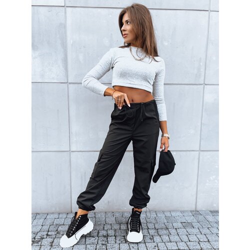 DStreet Couture Queen Womens Parachute Pants Black Cene