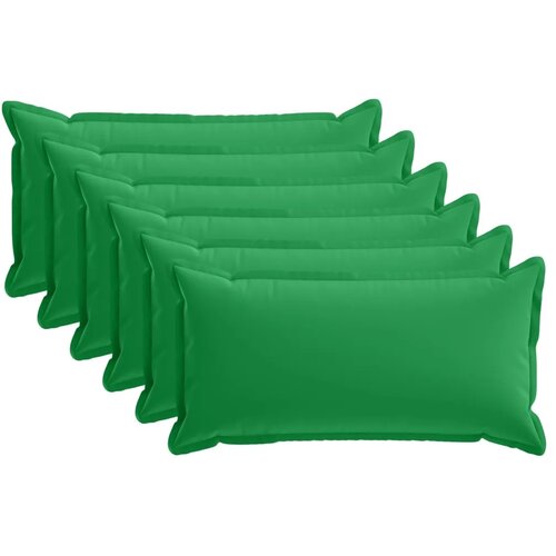  Presvlaka za jastuk 6 kom. HOUTEN Zelena 40 x 70 cm Poliester - Zelena 40 x 70 cm 6 Cijene