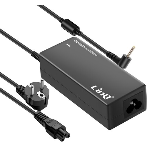 LINQ Asus 40W polnilec za prenosne računalnike 2,3 x 0,7 mm konica, Črna, (5000073450) Cene
