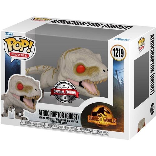 Funko Pop Movies Jurassic World Domination Ghost Atrociraptor Cene