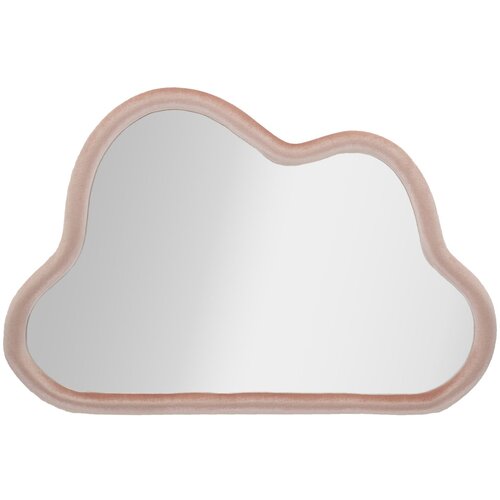 Mauro Ferretti Zidno ogledalo Cloud Pink Velvet Cijene