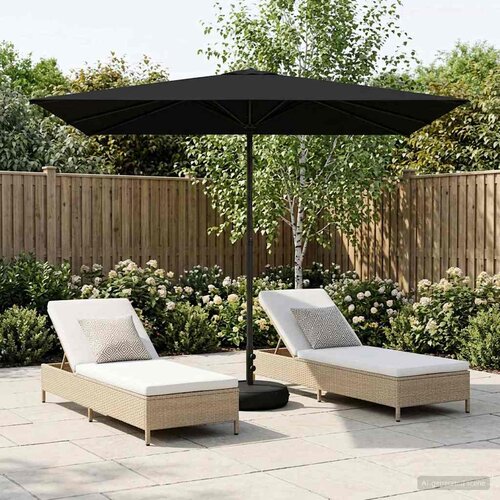  Vrtni Parasol s Podnožjem 200 x 300 cm Poliester Pravokutni Slike