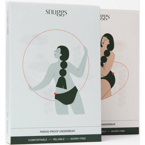 Snuggs Period Underwear Classic: Medium Flow menstrualne hlačke iz blaga za srednje močno menstruacijo velikost XS 1 kos Cene