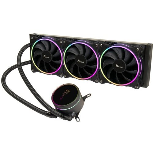 InterTech LC-360 RGB AIO 360mm 300W ARGB vodno hlajenje Cene