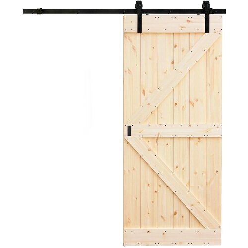 komplet lesenih drsnih vrat radex loft rustic bor surov dizajn k 950 x 2100 mm Cene