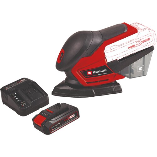 Einhell akumulatorska vibraciona brusilica/&amp;scaron;lajferica te-os 18/150 li + 2,5 ah starter kit 4460708/3810000033 Slike