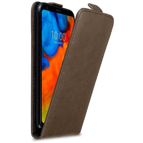 Cadorabo Ohi&scaron;je, združljivo z LG Q STYLUS v kava rjava - Za&scaron;čitni ovitek v obliki flipa z magnetnim zapiranjem, (20558896) Cene