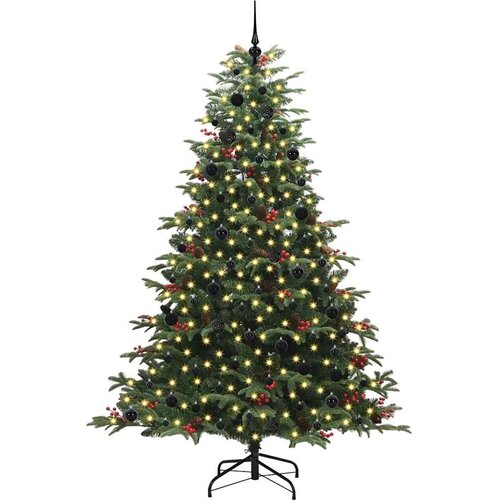  Umjetno božićno drvce Zelena 240 cm PVC i Metal i Plastika Slike