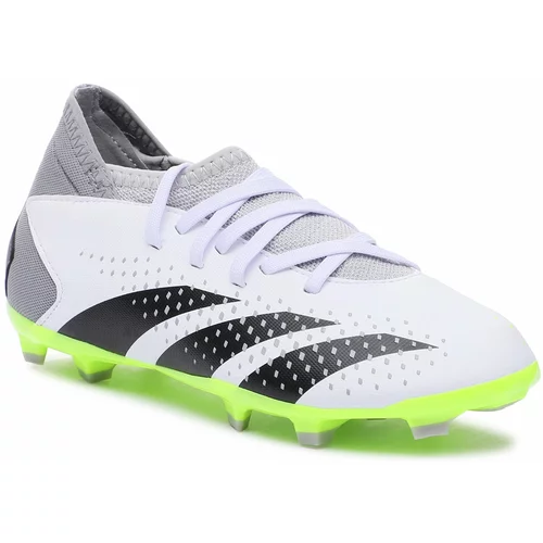 Adidas Sportske cipele 'Predator Accuracy.3' kameno siva / limeta / crna / bijela