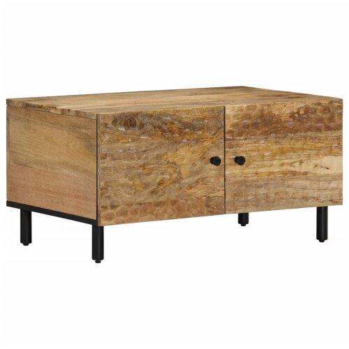  The Living Store Klubska mizica 80x50x40 cm trden mangov les - Klubska Mizica, (21448398) Cene