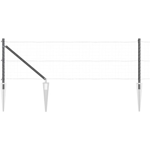vidaXL Stebri s konico 13 kos &Oslash;32 mm 120 cm Galvanizirana jeklo Cene