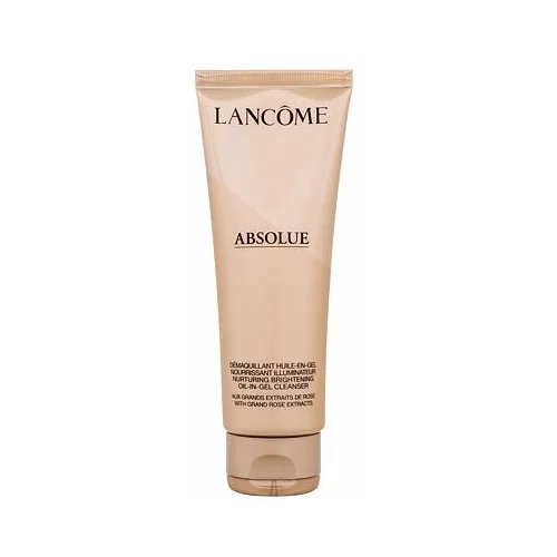 Lancôme Absolue Nurturing Brightening Oil-In-Gel Cleanser čistilni gel za vse tipe kože 125 ml za ženske