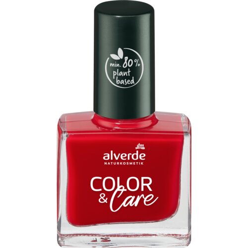 Alverde Naturkosmetik color & care lak za nokte - 40 classic red 10 ml Cene