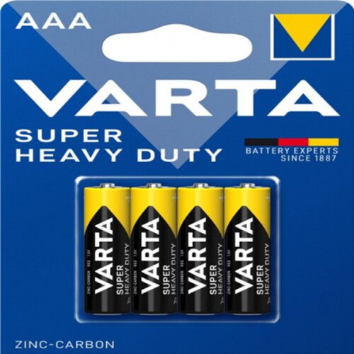 Varta Superlife AAA 1.5V R03 SUPER HEAVY DUTY, PAK4 CK, Cink karbon baterije Cene