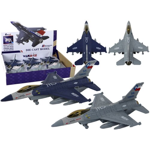 Model of a Friction Driven Airplane, navy blue or gray Cene