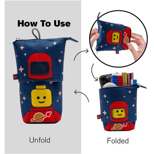Lego Minifigures&amp;trade; pop-up pernica - crveni svemirac ( 53434 ) Slike