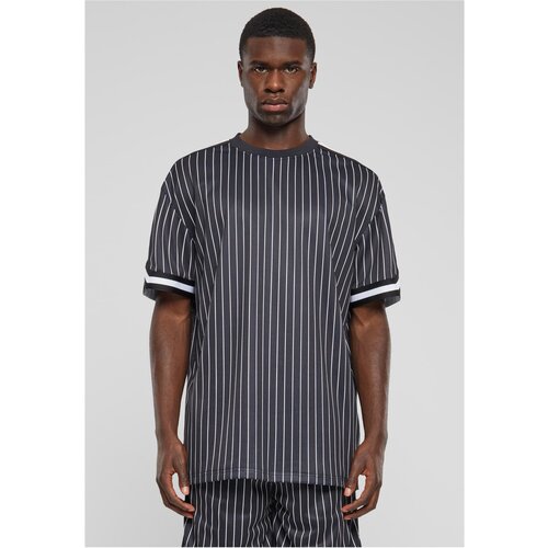 UC Men Men's Oversized Striped Mesh Tee T-Shirt - Black/White Cijene