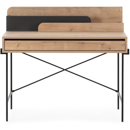 Marckeric Uredski radni stol od punog hrasta 60x113 cm Lila – Cijene