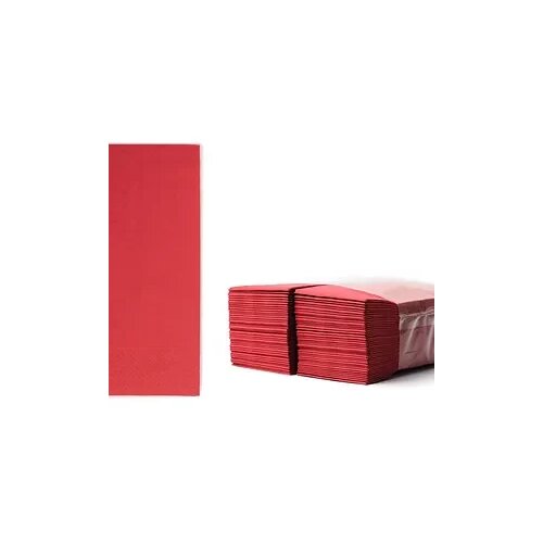  2ply salveta 38&amp;times;38 &amp;ndash; 1/8 &amp;ndash; 80/1 &amp;ndash; crvena boja Slike