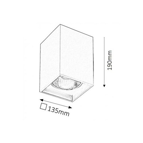 Rabalux maddox spot E27 1*max. 60W mat bela Cene