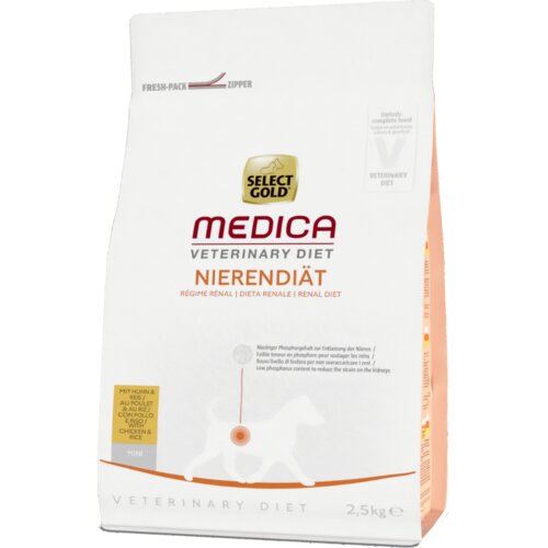 Select Gold Medica Renal Mini piletina i riža 2,5 kg Cijene