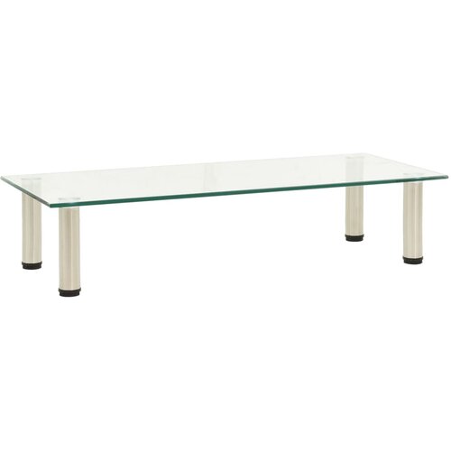 Furnova TV stojalo prozorno 80x35x17 cm kaljeno steklo, (21924677) Cene