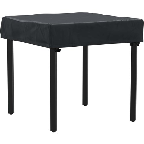  Pokrov za stol Jednobojno Crna 82 x 82 x 15 cm tkanina Slike
