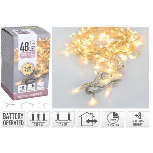 Lampice 48L WW BO TRANSPARENT Slike