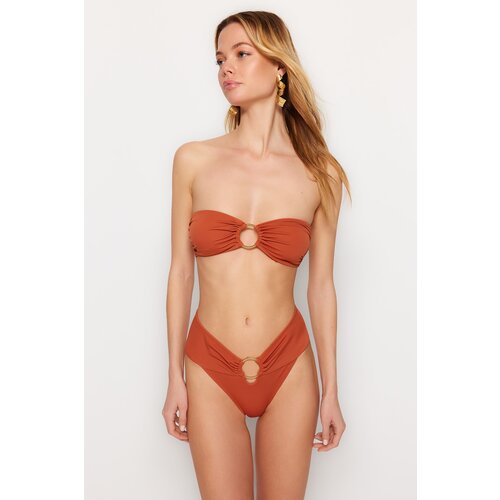 Trendyol Bikini Bottom - Brown - Plain Slike