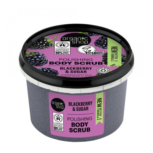 Organic Shop piling za telo - Blackberry & Sugar Body Scrub Cene