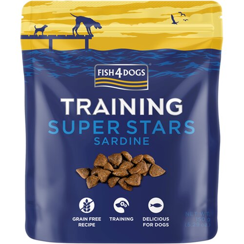 Fish4Dogs Sea Jerky Superstars sardine - 150 g Slike